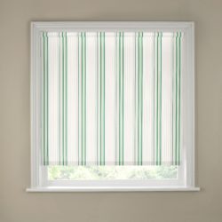 Stripe Roller Blind - 2ft - Teal.